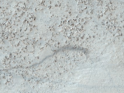 Satellite image of Mars