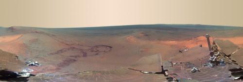 View over Mars