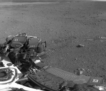 Test drive for NASA's Curiosity rover.