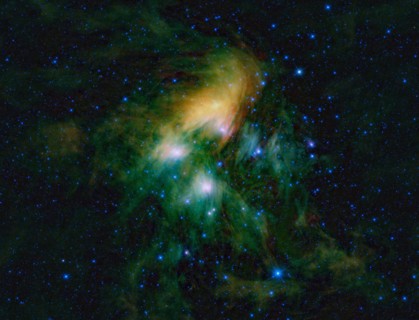 The Pleiades cluster of stars