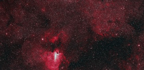 The M17 nebula