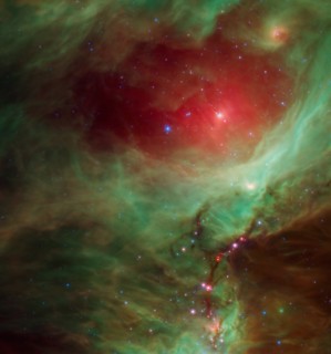 Near the constellation Orion