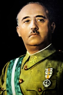 Portrait of General Francisco Franco in 1937