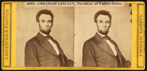 President Abraham Lincoln 1864 .