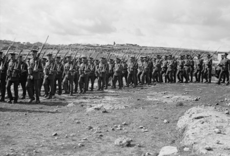 Arab demonstration at Yatta 1938.