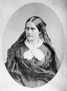 Photograph of Susan B. Anthony.