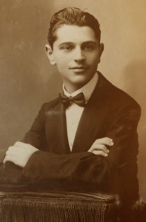 Young Jewish immigrant in England