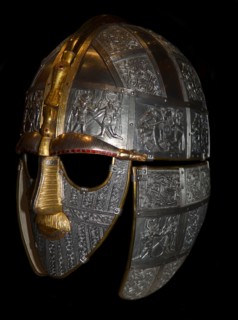 Replica of Sutton Hoo, ship-burial helmet 7th Century