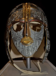 Replica of Sutton Hoo, ship-burial helmet 7th Century