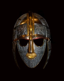 Replica of Sutton Hoo, ship-burial helmet 7th Century