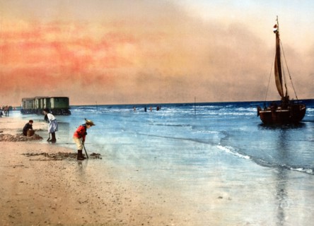 Damesbaden, Scheveningen, Holland, 1890-1900
