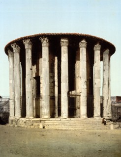 Vesta's Temple, Rome, Italy 1890-1900