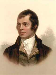 Portrait of Robert Burns