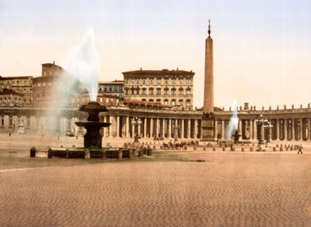 St Peter's square in the Vatican