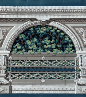 Wallpaper hanging no.1 designed by Thomas Hurley, 1816