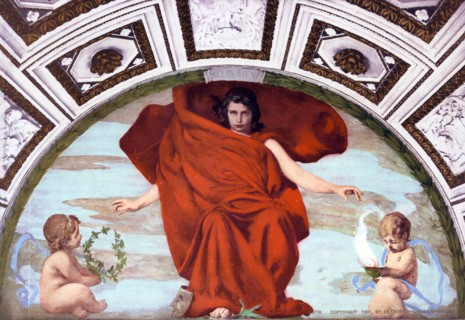 Melpomene Fresco at the Library of Congress