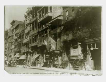 Chinese revolutionary headquarters in NYC, 1911