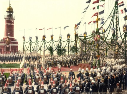 Opening of the Kiel Canal, Kiel