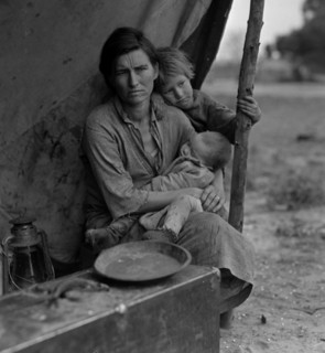 Migrant agricultural worker's family, 1936