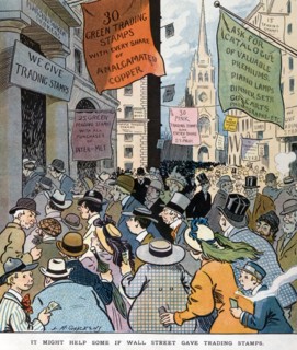 Illustration about Wall Street, 1907