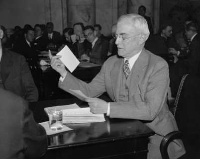 Secretary Of Interior Harold Ickes, 1938