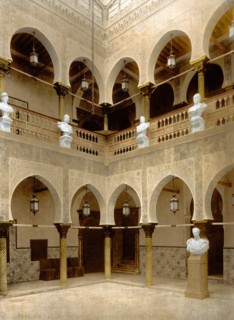 Interior of governor's palace, Algiers, Algeria, 1899