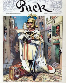 Caricature of William II, emperor of Germany