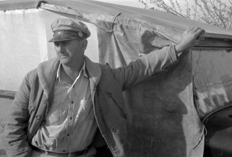 Migrant worker camped near Sebastin, Texas 1939