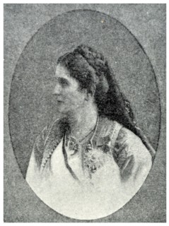 Portrait of the wife of Nicholas I of Montenegro and his wife