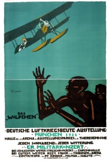 First World War exhibition poster