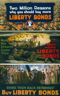 World War One Liberty Bond poster