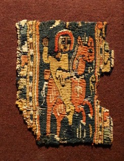 Fragments from the Coptic Tapestry from the 11th Century