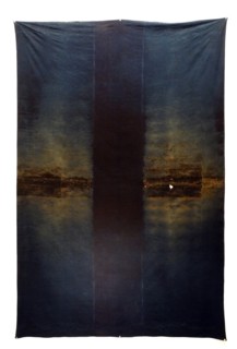 Work titled 'Burnt Canvas 67.36' by Christian Jaccard