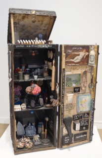 Painting titled 'In the Spirit of Fluxus' by Ben (Benjamin Vautier)