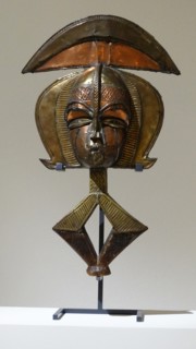 Mask of War created by the WES, a nation African living in the western Ivory Coast