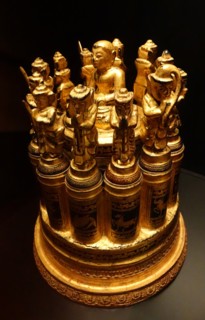 Medicine Powder Box in Mandalay Style from Myanmar