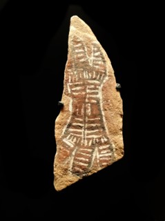 Painted stone