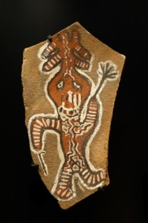 Painted stone