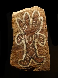 Painted stone