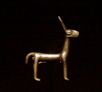 Inca silver figurine 1350-1532 AD, Peru or Bolivia