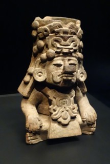 Zapotec terracotta effigy vases from Oaxaca, Mexico. 600-800 AD