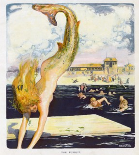 The Pursuit' by artist Carl Hassman.