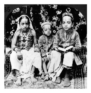 Hindu children, India.