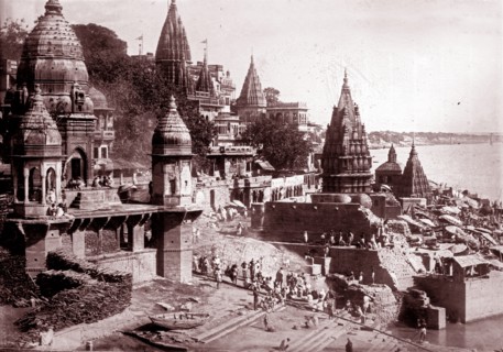 City View, Benares, India.