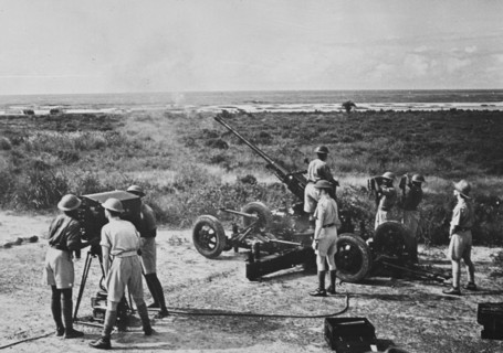 Gold Coast Battery in action.