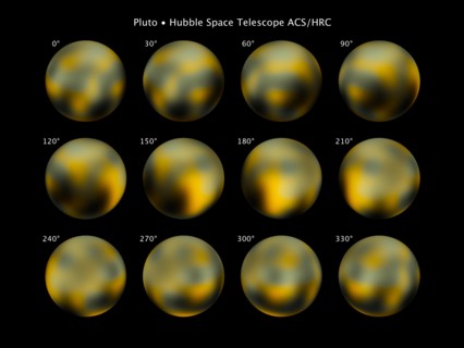 View of Pluto artists impression