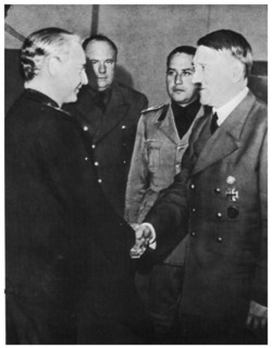 Serrano Suñer, the Spanish Foreign Minister met with German leader, Adolf Hitler