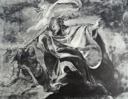 St. Gregory of Nazianzus, 1620-21; oil on panel by Peter Paul Rubens