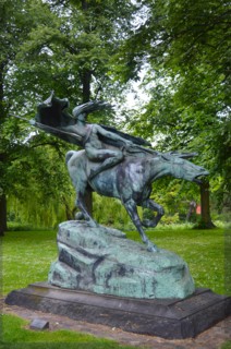 Valkyrie statue 1908 by Stephan Abel Sinding