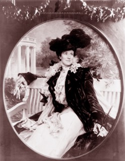 Photographic print of First Lady Edith Kermit Carlow Roosevelt, wife of President Theodore Roosevelt